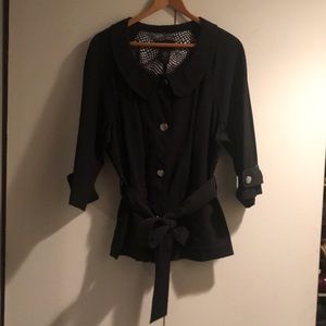 Black Lane Bryant Jacket